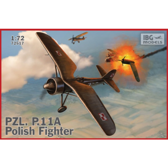 IBG 72517, PZL P.11a Polish Fighter, skala 1/72